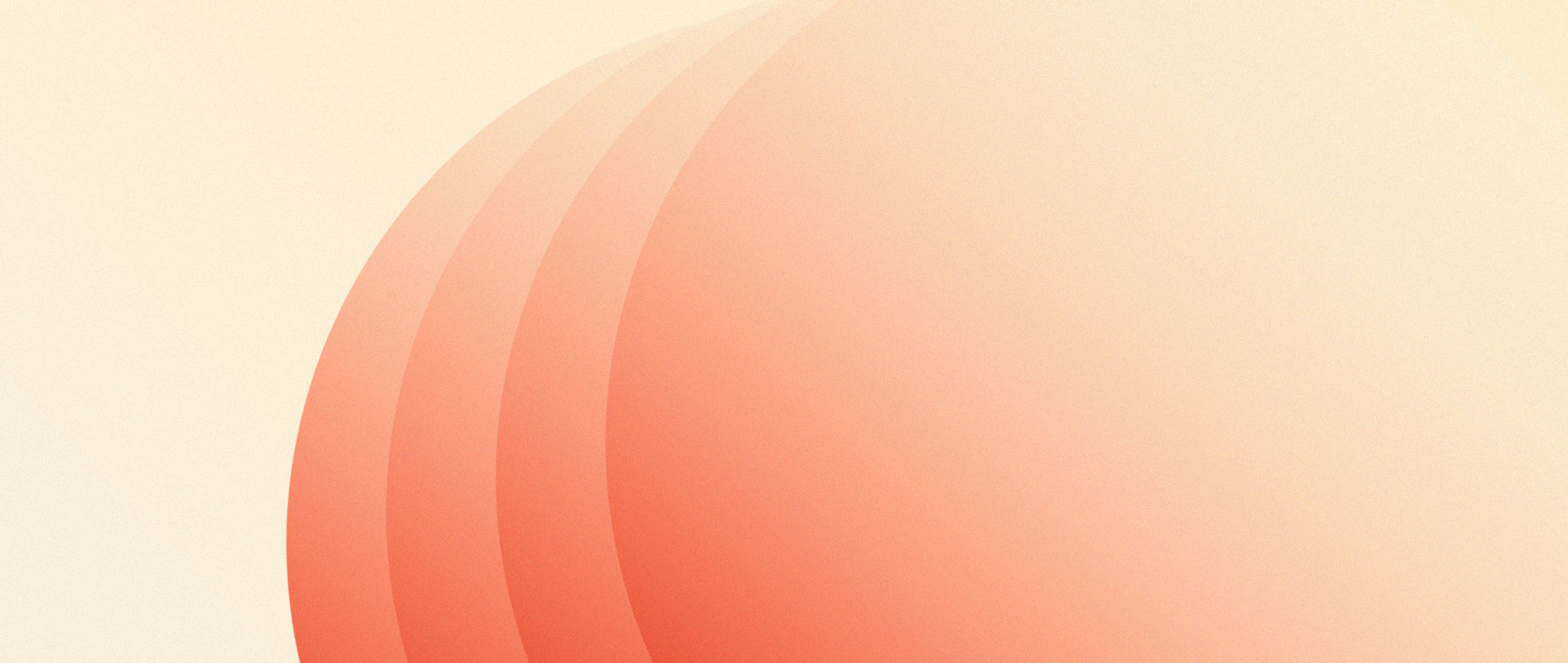 Abstract gradient design with soft peach and cream colors.
