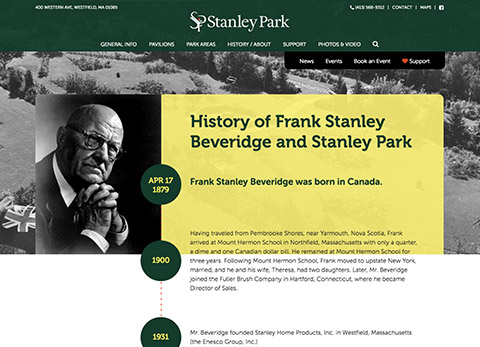 Stanley Park History Landing Page