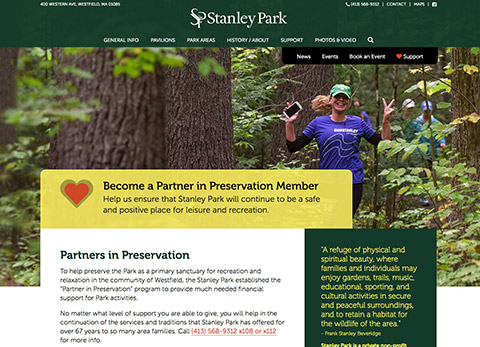 Stanley Park Donation Page