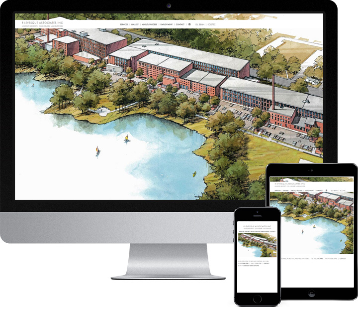 Website Design and Development for R Levesque Associates
